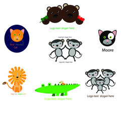 Obraz premium set of animals