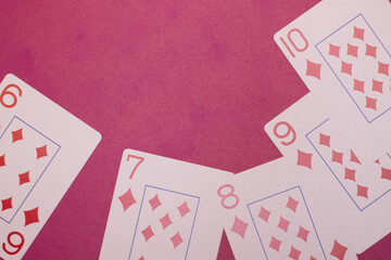 playing cards background