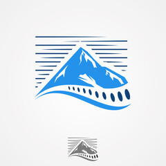 Illustration design spine symbol clinic medicine chiropractic