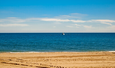 seagulls flying over the fishing vessel
