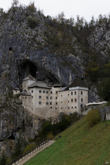 Fototapeta na wymiar Predjama castle in Slovenia Bled