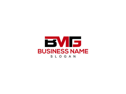Letter BMG Logo Design For All Kind Of Use