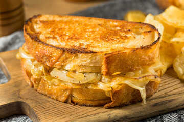 Homemade Onion French Melt Sandwich