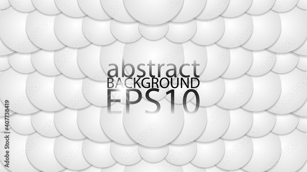 Poster eps10 halftone abstract vector background. graphic effect based on balloons shapes. an easy to use e