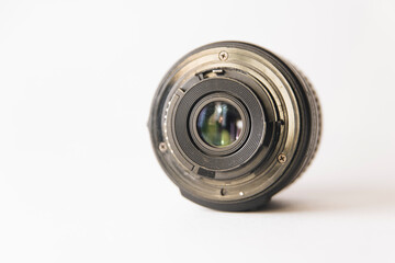 lens on a white background