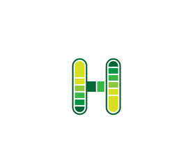 H Letter Company Business Logo Design Concept