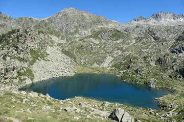 Fototapeta na wymiar Lac de la Glère