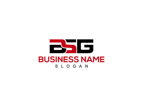 BSG Initial bsg Letter Design For New Business