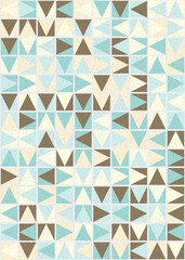 Abstract Geometric Pattern generative computational art illustration
