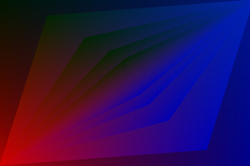  Vibrant blue background with red streaks