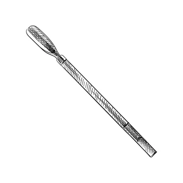 Metal Cuticle Pusher Tool | Red Aspen