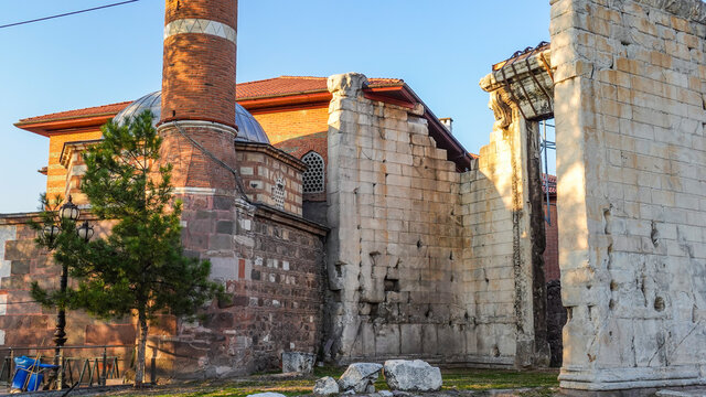 Hacı Bayram Mosque and the Augustus Temple