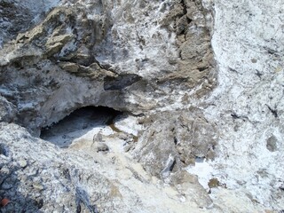 salt mountains in Romania, Lopatari, Salt plateau Meledic