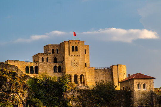 Castle Kruje, Kruje Albania, Skanderbeg Museum, Albania, Europe