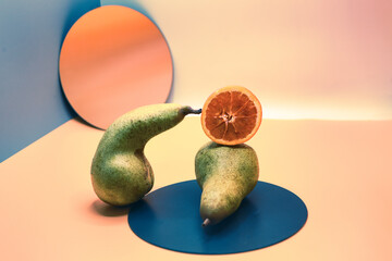 frutta astratto arte foto artistica frutta colori colorato moderno pop art 