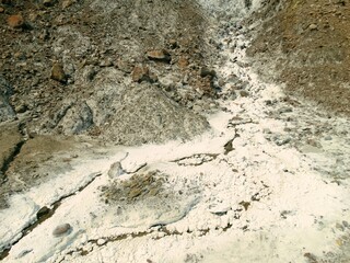 salt mountains in Romania, Lopatari, Salt plateau Meledic