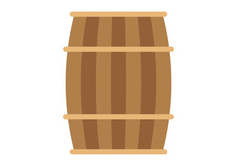 Icono de un barril antiguo de una bodega.