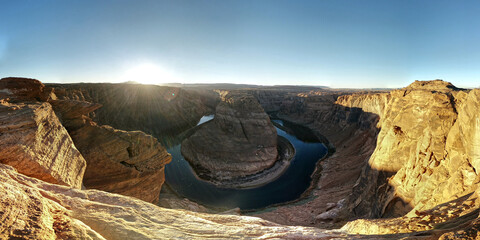 Horseshoe Bend of Colorado River near Page, Arizona