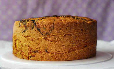 torta de vainilla y chocolate deliciosa
