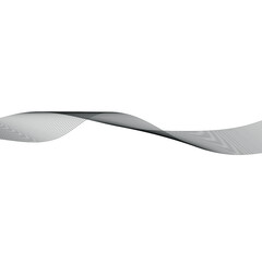 abstract wave line art