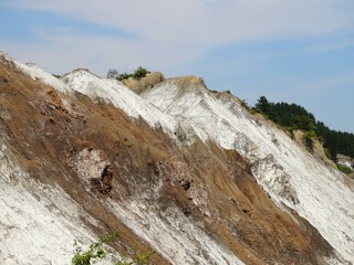 salt mountains in Romania, Lopatari, Salt plateau Meledic