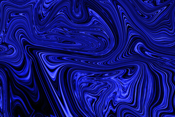 Blue liquid marble vector background