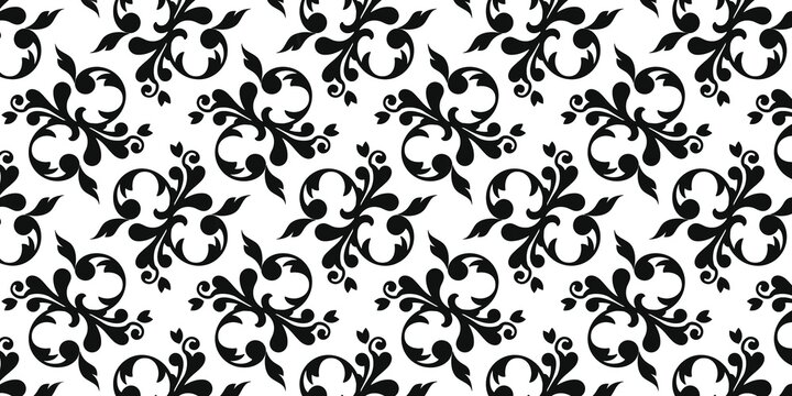 Victorian background black and white texture