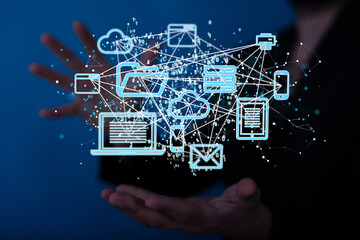 team hierarchy connection group digital