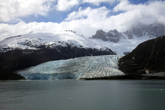 Pia Glacier in Patagonia. Chile. South America