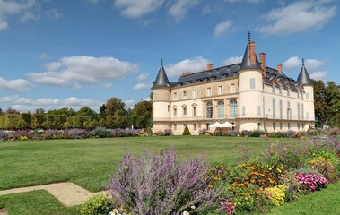 parc, jardin, forêt et château de Rambouillet dans les Yvelines (France)