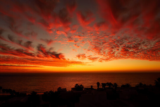 Sonnenaufgang in Costa Calma auf Fuerteventura