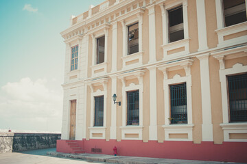 facade of the building