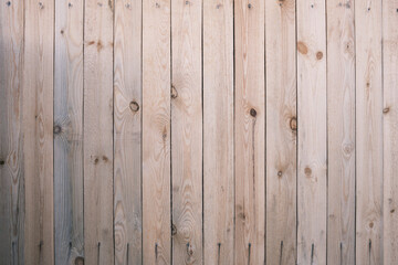 Fototapeta premium Old wooden fence background texture close up