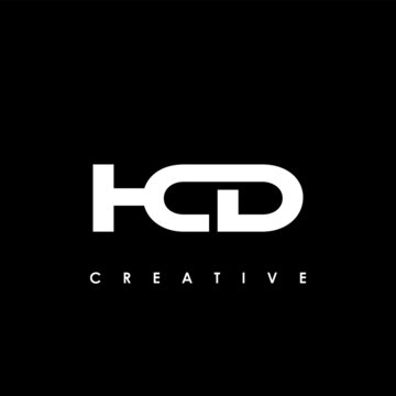 HCD Letter Initial Logo Design Template Vector Illustration