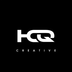 HCQ Letter Initial Logo Design Template Vector Illustration