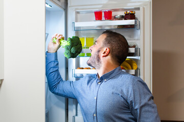 Man on a diet - Fridge