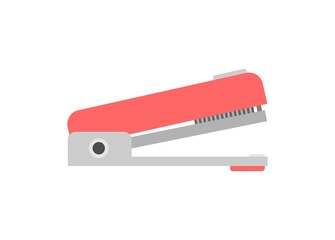 Stapler tool. Simple flat illustration