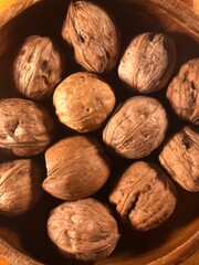 walnuts on a table