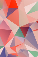 Abstract Color Polygon Background Design, Abstract Geometric Origami Style With Gradient. Presentation,Website, Backdrop, Cover,Banner,Pattern Template