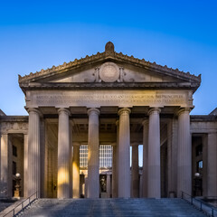 Nashville Government Building with Columns