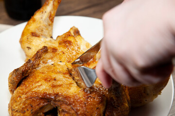 Cutting a Whole Chicken