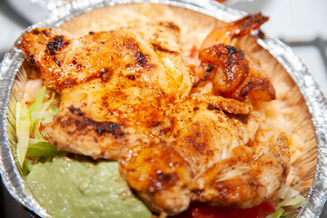 Pineapple Chicken and Shrimp