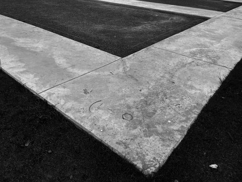 Triangle image -photo -b&w