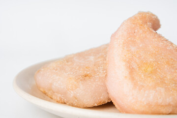 Hongtaozhen, a special food in Chaoshan area of Guangdong Province, China