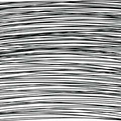 Stripes background. Waves and lines horizontal pattern. Curves abstract monochrome line art vector background. Design for wallpaper, textile, wrapping, banner, poster, cover