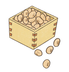 節分・豆まき　Japanese traditional event　soy