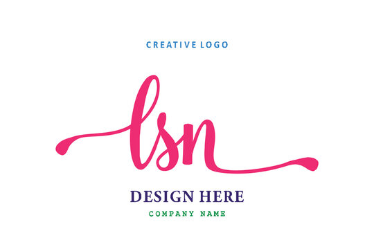 LSN lettering logo is simple, easy to understand and authoritative