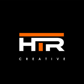 HTR Letter Initial Logo Design Template Vector Illustration
