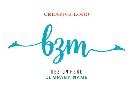 BZM lettering logo is simple, easy to understand and authoritative
