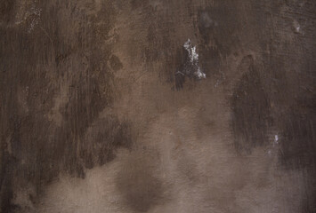 Stylish smoke grunge surface. old painted wall background. Stone texture. Dark brown backdrop
